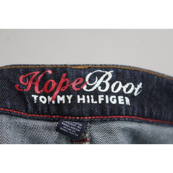Tommy Hilfiger Women Blue Jeans Hope Boots Denim Size 8S - Picture 3 of 11